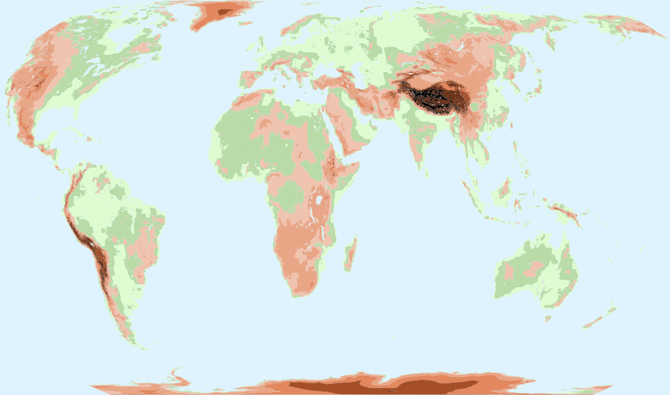 world elevation lakes